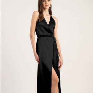 Jenny Yoo Lana Bridesmaid Dress (black, size 2)